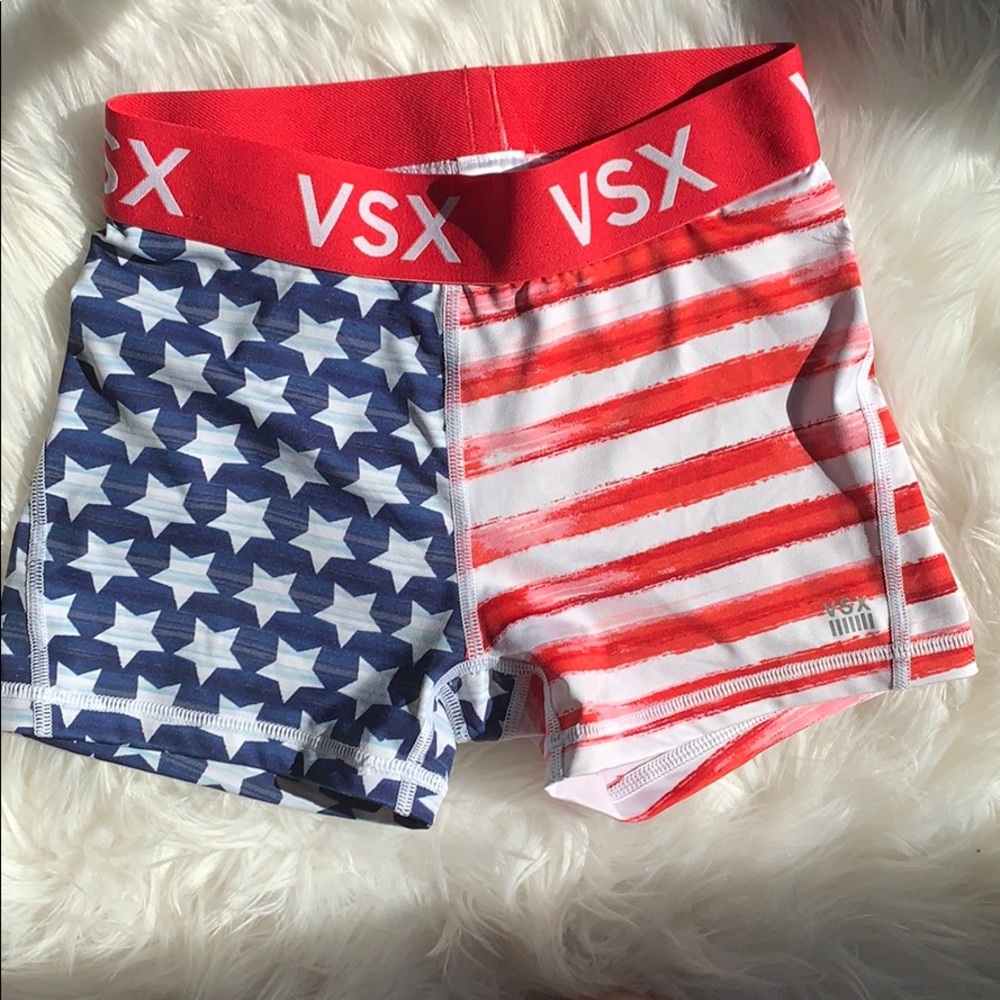 VSX Victoria Sport flag patriotic shorts running